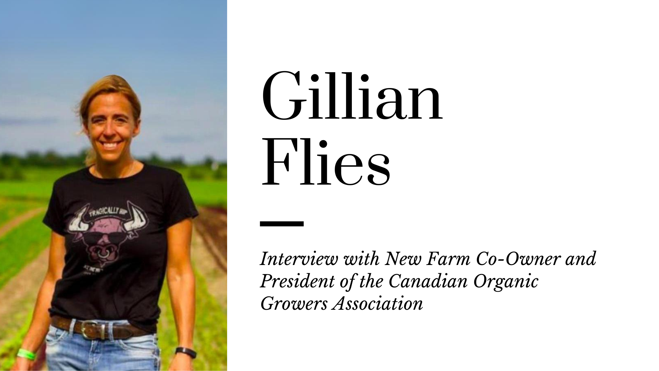 Gillian Flies: The Everyday Earth Day Advocate