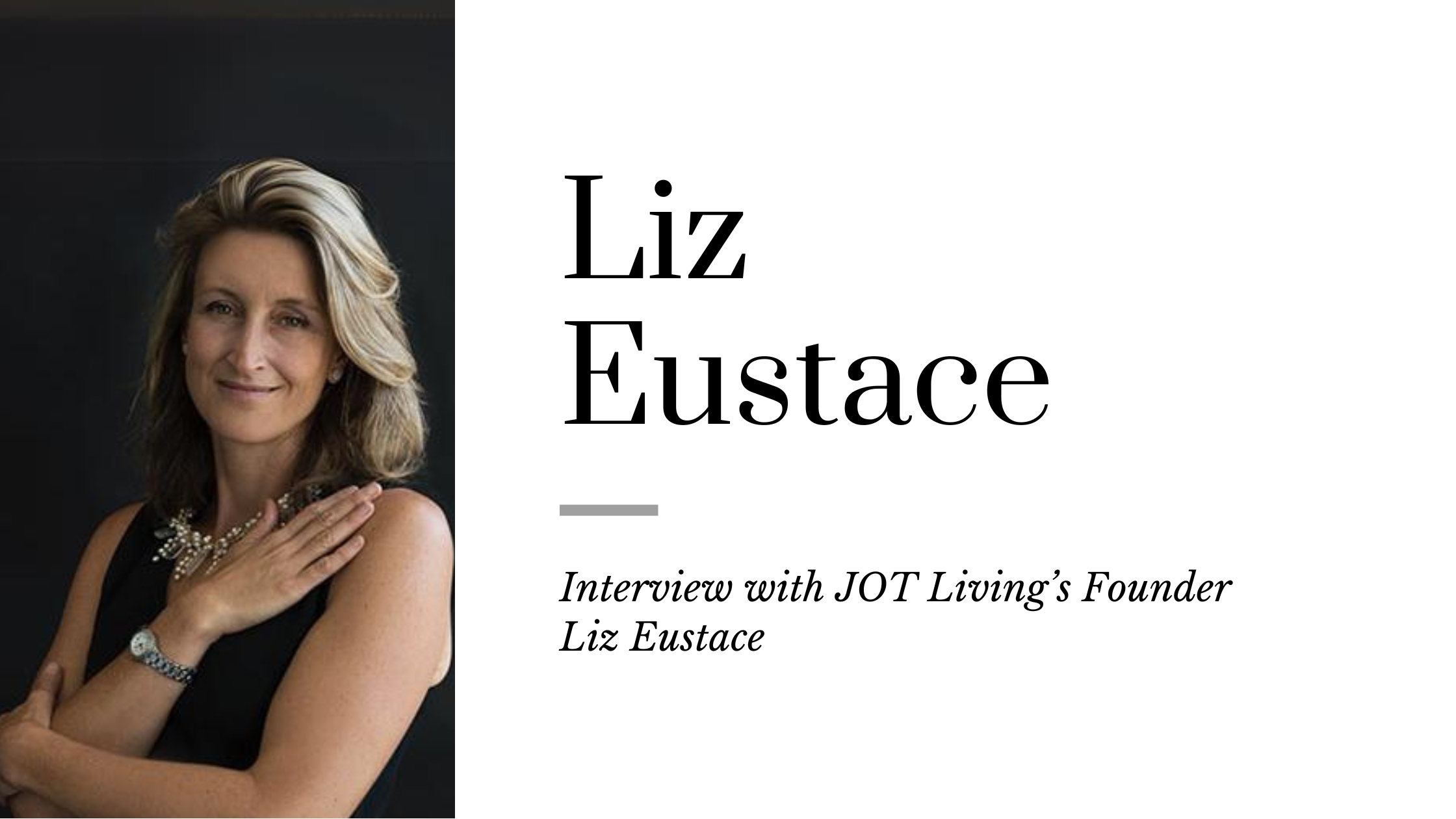 Accessible Wellness: Liz Eustace Founding JOT – VOOM