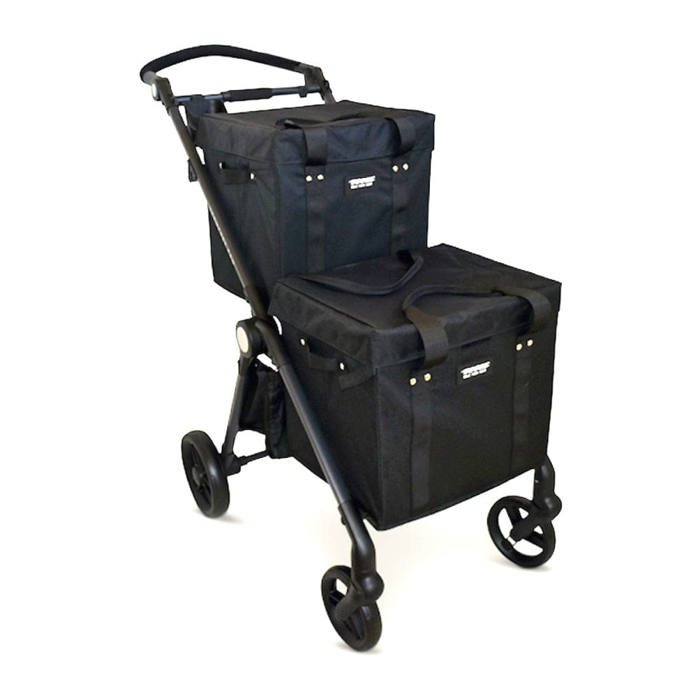 Lightweight Foldable Shopping Cart with Dual Bins VOOMcart