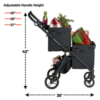 VOOMcart Personal Foldable Shopping Cart