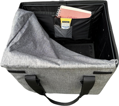 VOOMcart | Lightweight Folding Shopping Cart – Ergonomic, Compact & 70 lb Capacity