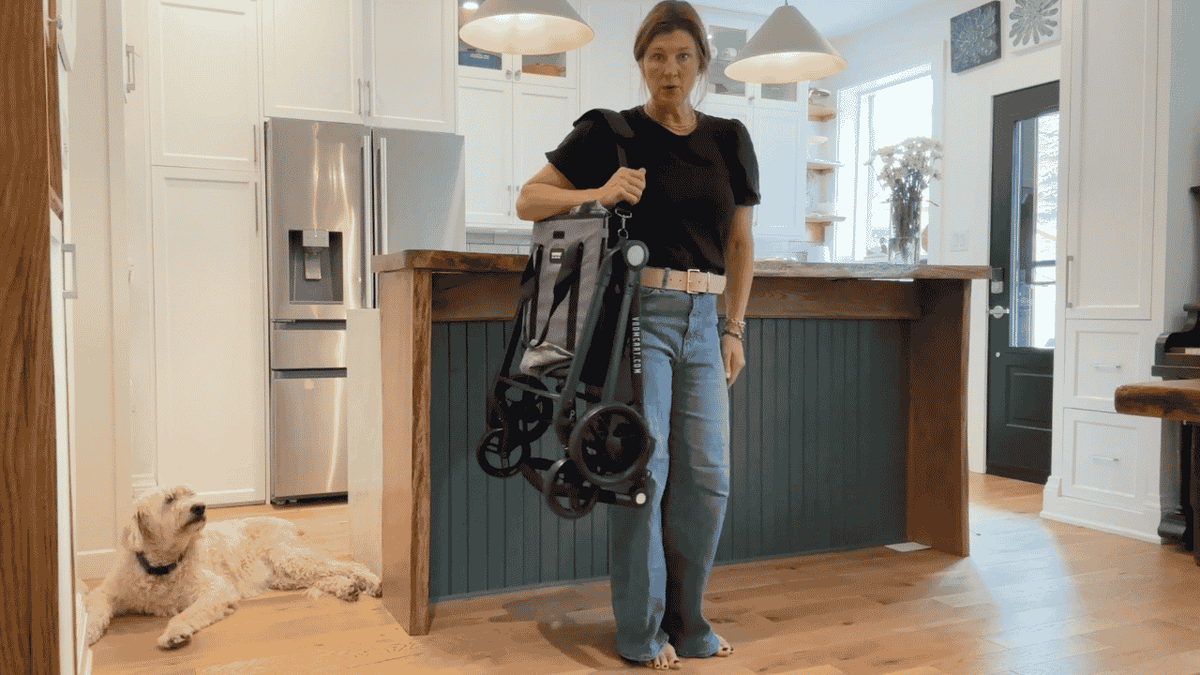 Load video: VOOMcart Compact Fold