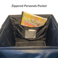VOOMcart Bin Zippered Personals Pocket with Small Stash Pocket